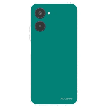 Picasee silikónový prehľadný obal pre Realme 10 4G - Emerald Mist