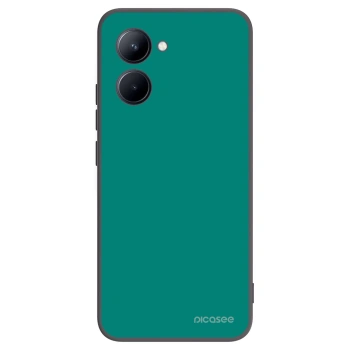 Picasee silikónový čierny obal pre Realme C33 (2023) - Emerald Mist