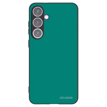 Picasee silikónový čierny obal pre Samsung Galaxy S24+ S926B 5G - Emerald Mist