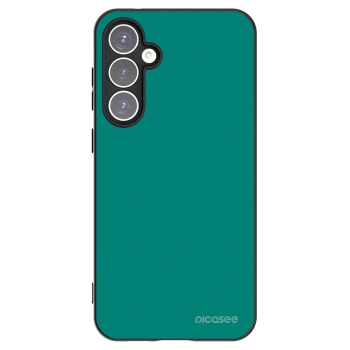 Picasee silikónový čierny obal pre Samsung Galaxy S23 FE S711B - Emerald Mist