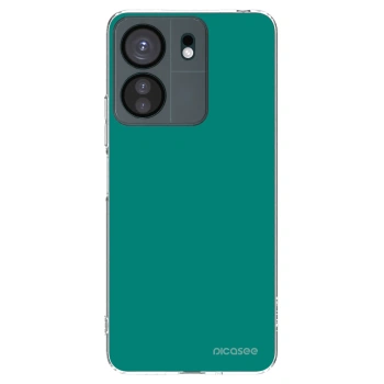 Picasee silikónový prehľadný obal pre Xiaomi Redmi 13C 4G - Emerald Mist