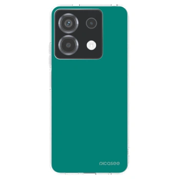 Picasee silikónový prehľadný obal pre Xiaomi Poco X6 - Emerald Mist