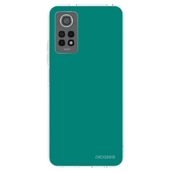 Picasee silikónový prehľadný obal pre Xiaomi Redmi Note 12 Pro 4G - Emerald Mist