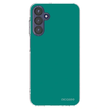 Picasee silikónový prehľadný obal pre Samsung Galaxy A15 A155F 4G - Emerald Mist
