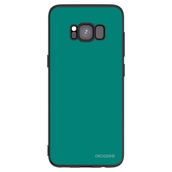 Picasee silikónový čierny obal pre Samsung Galaxy S8 G950F - Emerald Mist