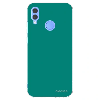 Picasee silikónový prehľadný obal pre Huawei P Smart 2019 - Emerald Mist