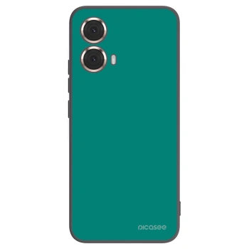 Picasee silikónový čierny obal pre Motorola Moto G85 - Emerald Mist
