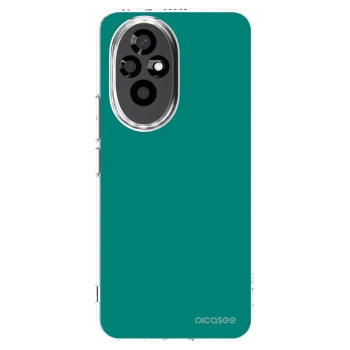 Picasee silikónový prehľadný obal pre Honor 200 Pro 5G - Emerald Mist