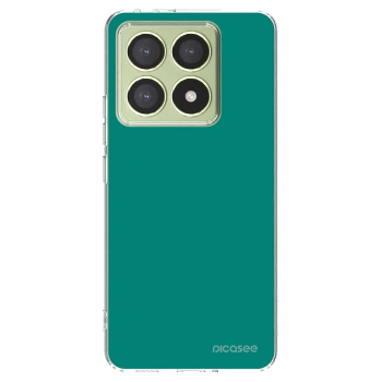 Picasee silikónový prehľadný obal pre Xiaomi 14T - Emerald Mist