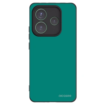 Picasee silikónový čierny obal pre Xiaomi Redmi Note 14 5G - Emerald Mist