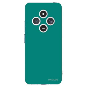 Picasee silikónový prehľadný obal pre Xiaomi Redmi 14C - Emerald Mist