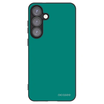 Picasee silikónový čierny obal pre Samsung Galaxy S25+ 5G - Emerald Mist