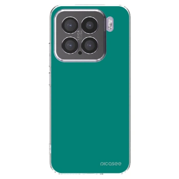 Picasee silikónový prehľadný obal pre Xiaomi 15 - Emerald Mist