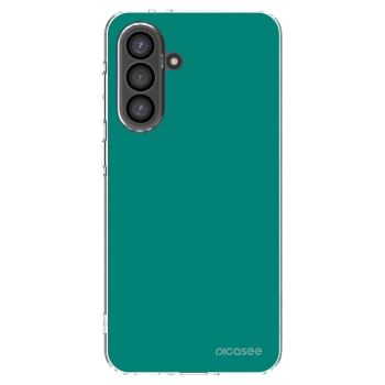 Picasee silikónový prehľadný obal pre Samsung Galaxy A56 5G A566B - Emerald Mist
