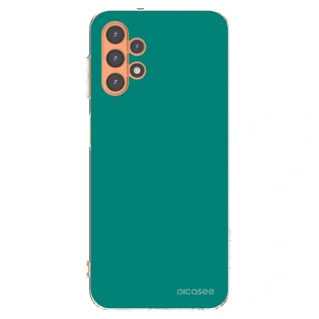 Picasee silikónový prehľadný obal pre Samsung Galaxy A13 5G - Emerald Mist