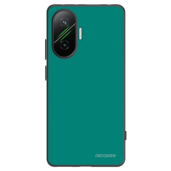 Picasee silikónový čierny obal pre Xiaomi Poco F7 5G - Emerald Mist