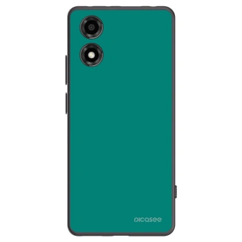 Picasee silikónový čierny obal pre Motorola Moto E14 - Emerald Mist