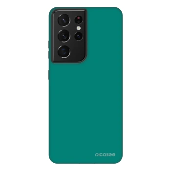 Picasee Fashion Case pre Samsung Galaxy S21 Ultra 5G G998B - Emerald Mist