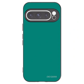 Picasee silikónový čierny obal pre Google Pixel 9 Pro XL - Emerald Mist