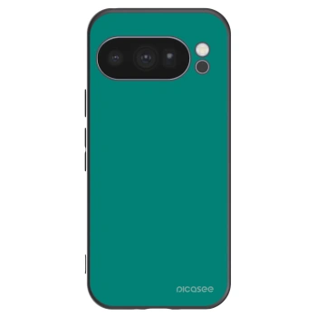 Picasee silikónový čierny obal pre Google Pixel 10 Pro - Emerald Mist