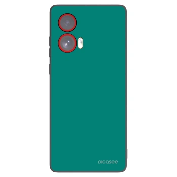 Picasee silikónový čierny obal pre Motorola Edge 50 Fusion - Emerald Mist