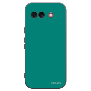 Picasee silikónový čierny obal pre Google Pixel 10a - Emerald Mist