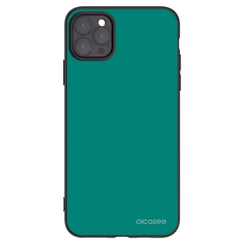Picasee silikónový čierny obal pre Apple iPhone 11 Pro Max - Emerald Mist
