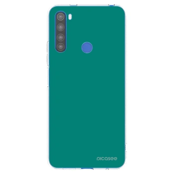 Picasee silikónový prehľadný obal pre Xiaomi Redmi Note 8T - Emerald Mist
