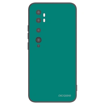 Picasee silikónový čierny obal pre Xiaomi Mi Note 10 (Pro) - Emerald Mist