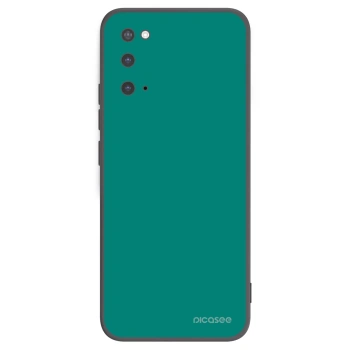 Picasee silikónový čierny obal pre Samsung Galaxy S20 G980F - Emerald Mist