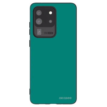 Picasee silikónový čierny obal pre Samsung Galaxy S20 Ultra 5G G988F - Emerald Mist