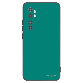 Picasee silikónový čierny obal pre Xiaomi Mi Note 10 Lite - Emerald Mist