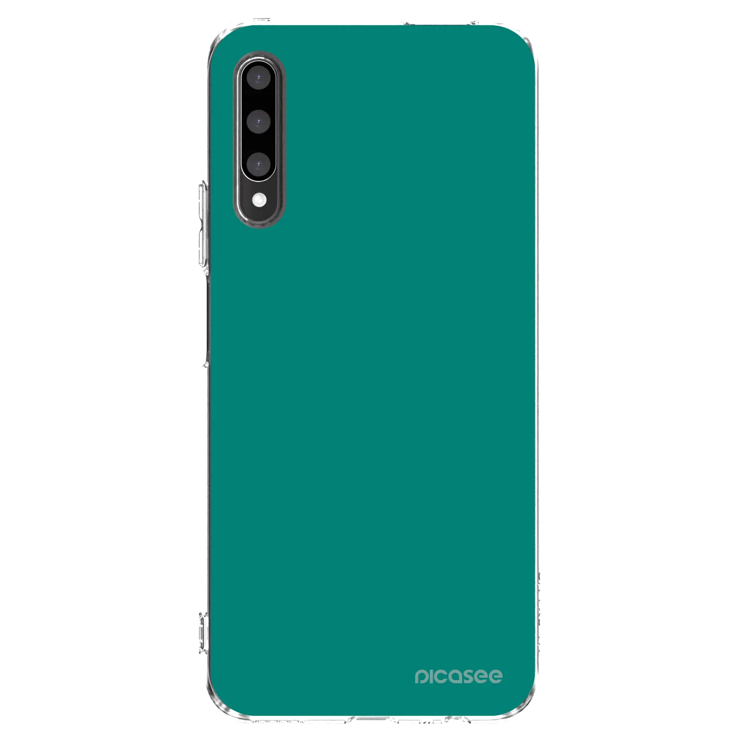 Picasee silikónový prehľadný obal pre Honor 9X Pro - Emerald Mist