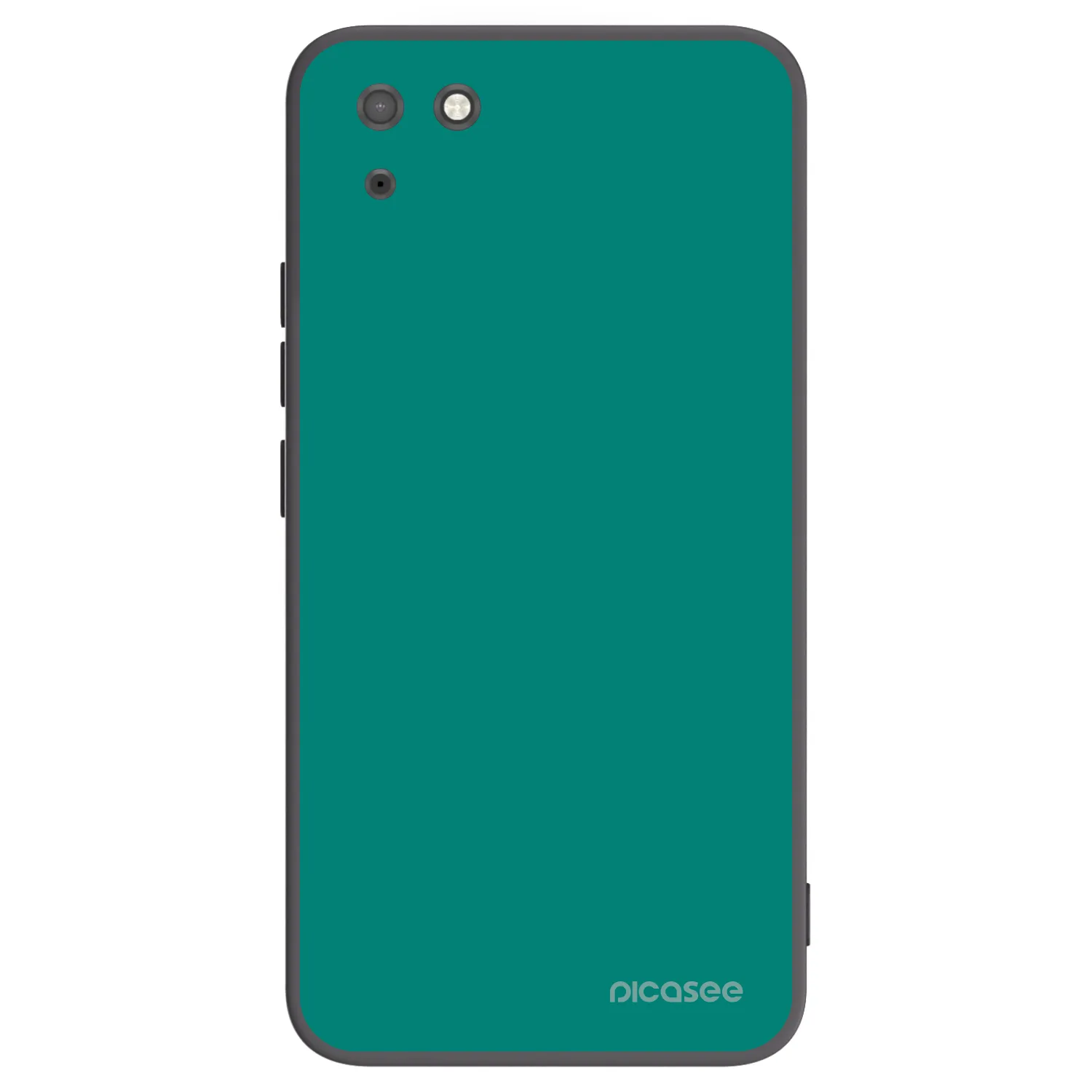 Picasee silikónový čierny obal pre Huawei Y5P - Emerald Mist