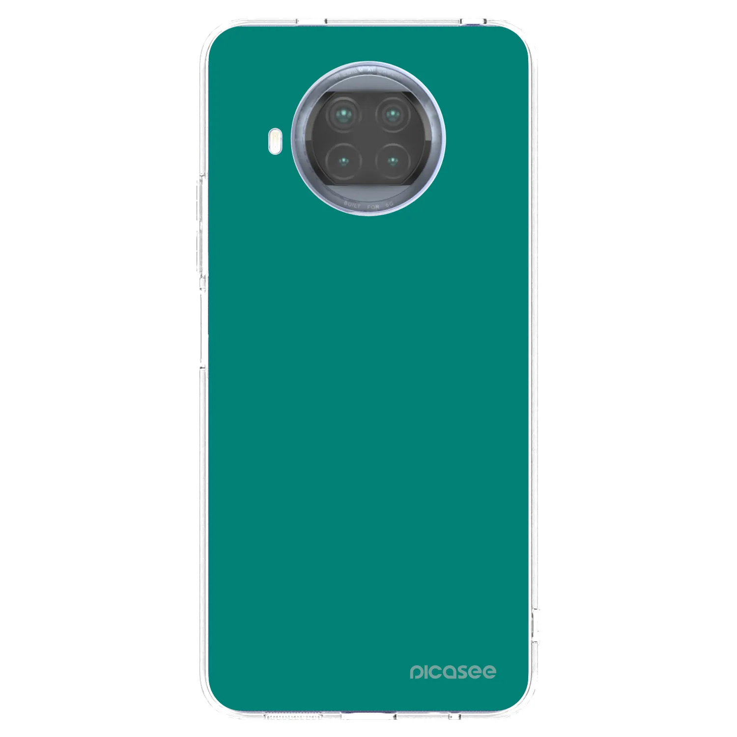 Picasee silikónový prehľadný obal pre Xiaomi Mi 10T Lite - Emerald Mist