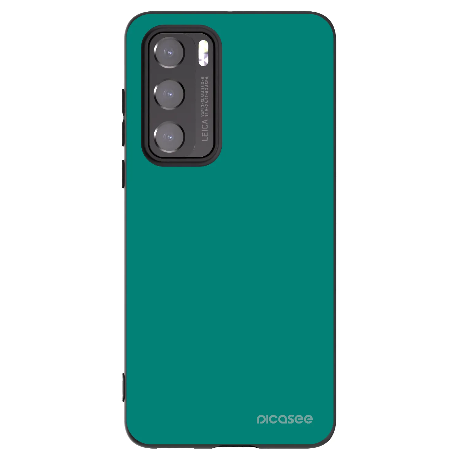 Picasee silikónový čierny obal pre Huawei P40 - Emerald Mist