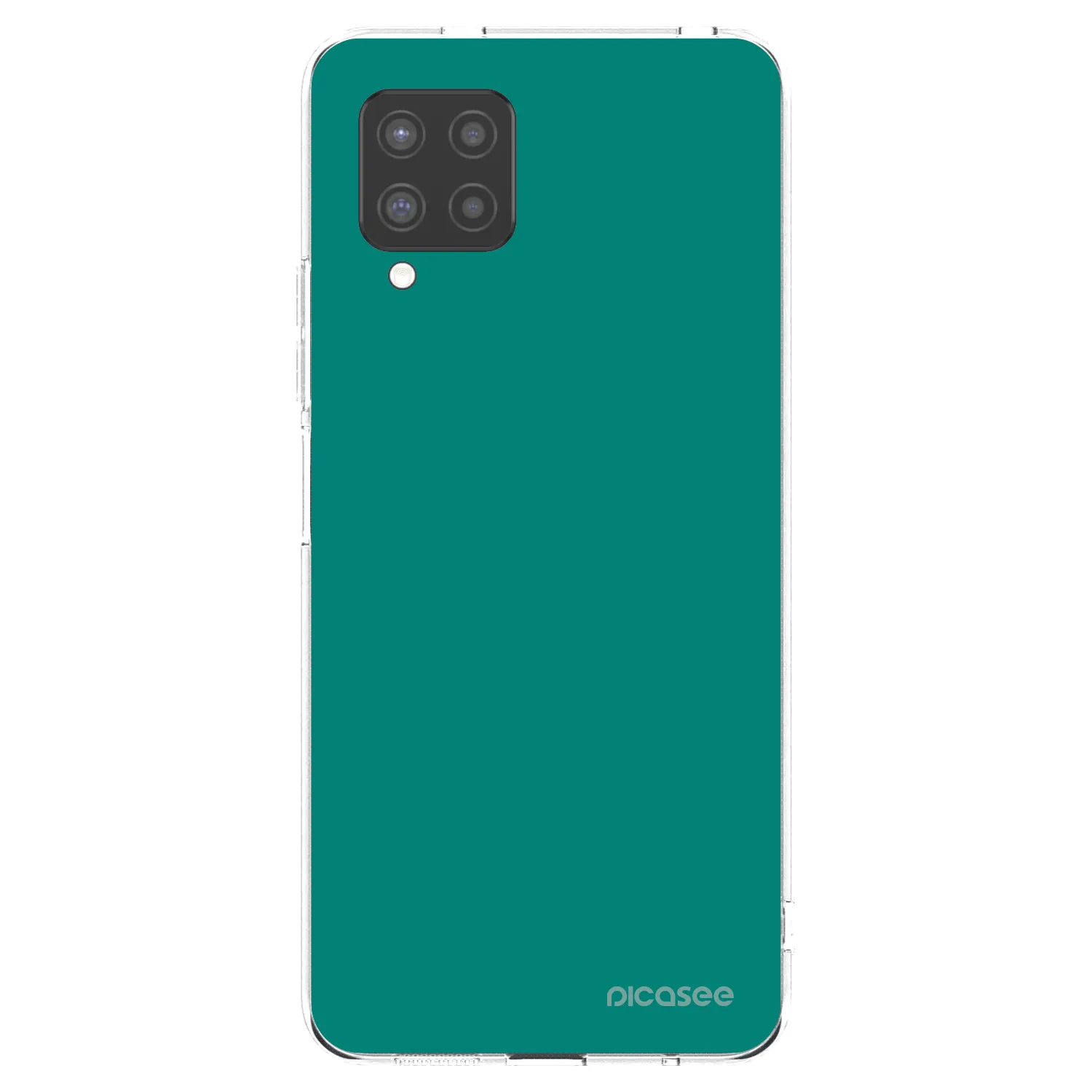 Picasee silikónový prehľadný obal pre Samsung Galaxy A42 A426B - Emerald Mist