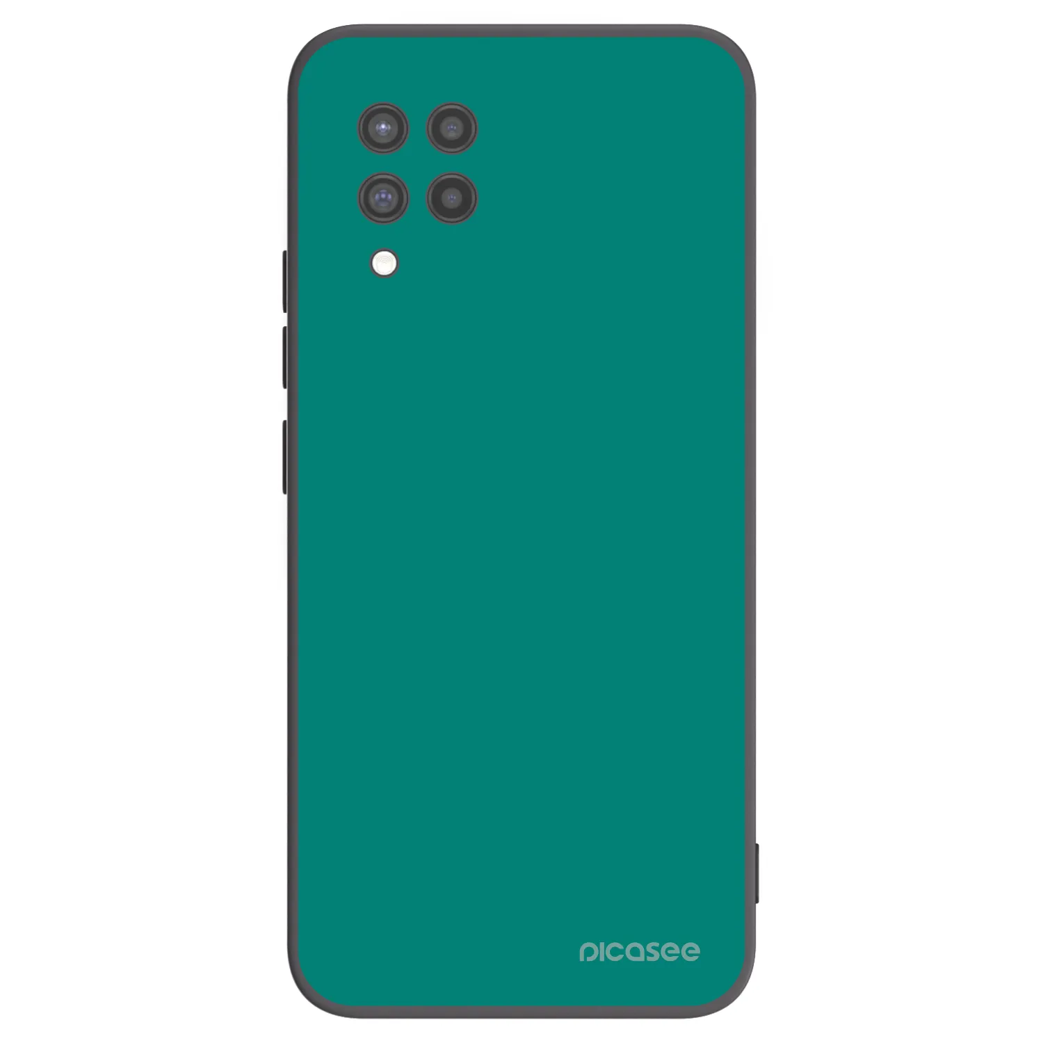 Picasee silikónový čierny obal pre Samsung Galaxy A42 A426B - Emerald Mist