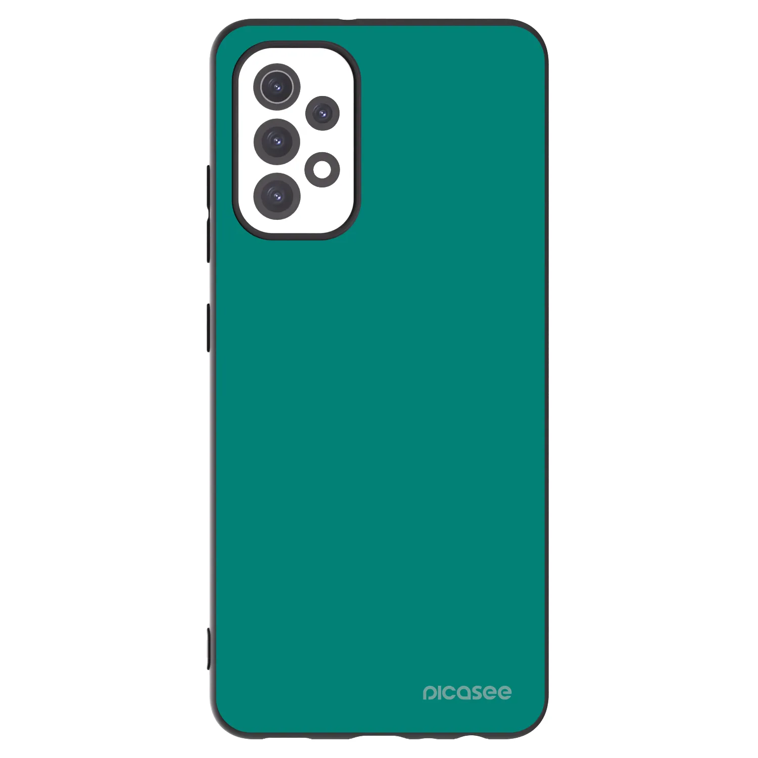 Picasee silikónový čierny obal pre Samsung Galaxy A32 5G A326B - Emerald Mist
