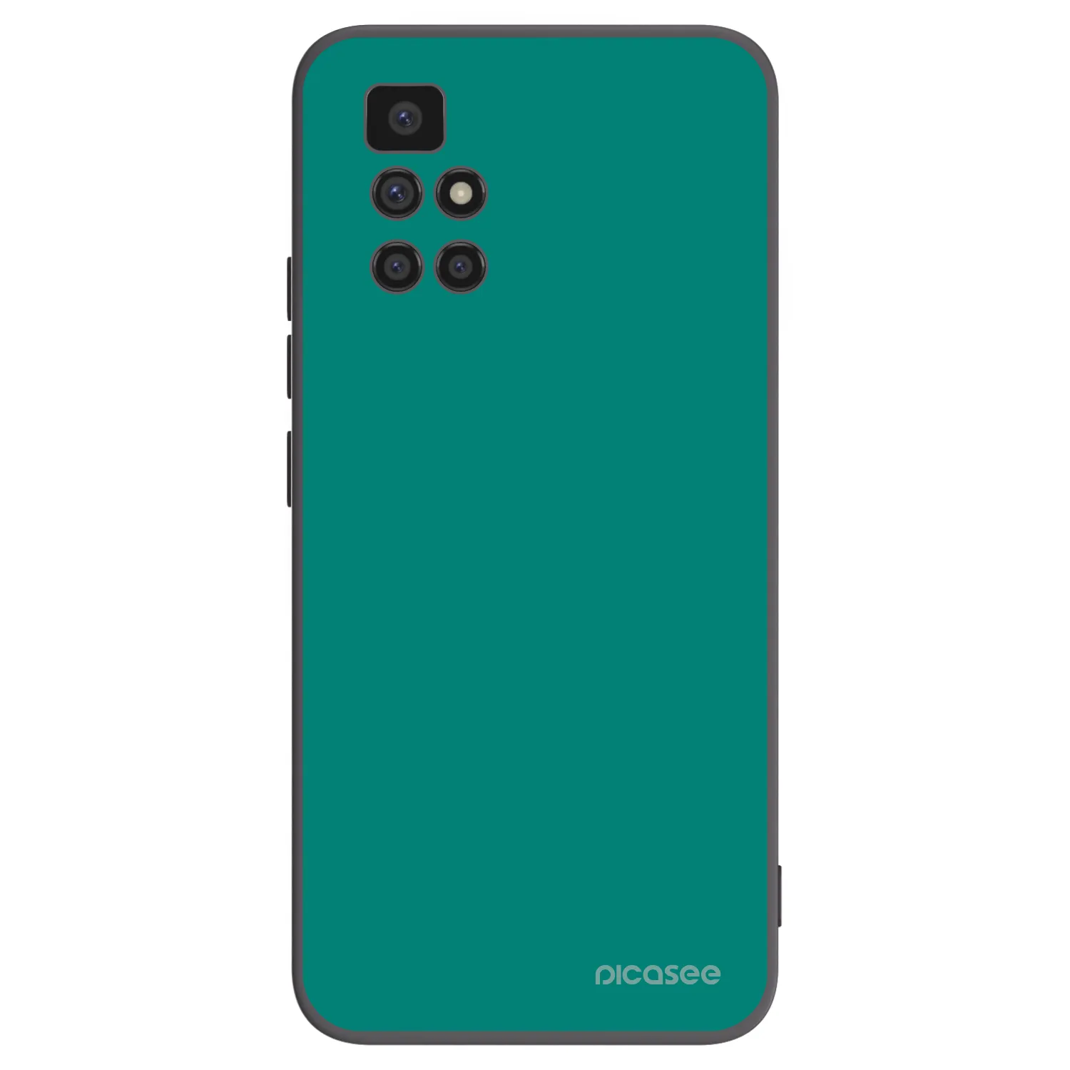 Picasee silikónový čierny obal pre Xiaomi Redmi 10 - Emerald Mist