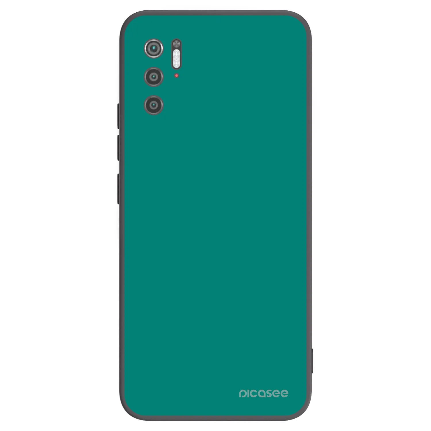 Picasee silikónový čierny obal pre Xiaomi Poco M3 Pro 5G - Emerald Mist