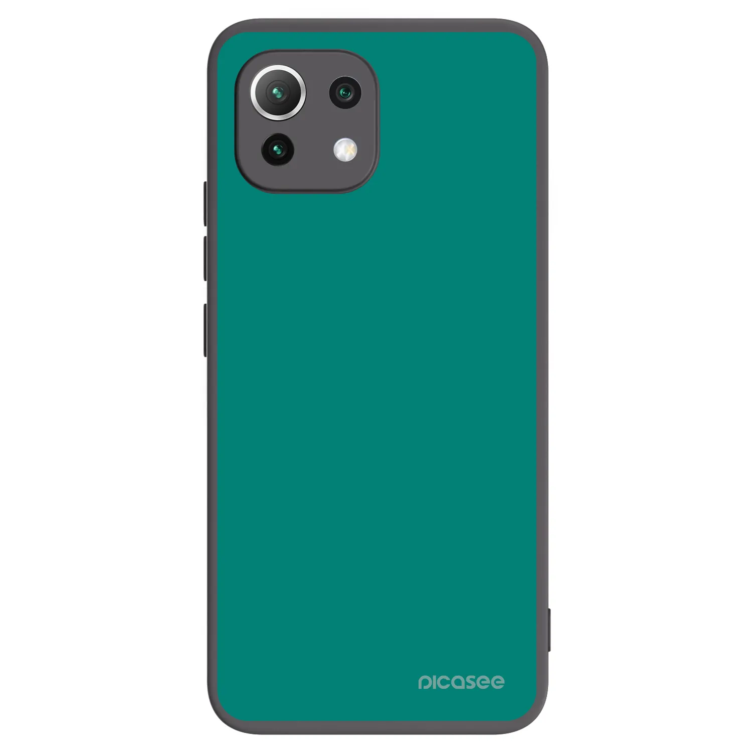 Picasee silikónový čierny obal pre Xiaomi 11 Lite 5G NE - Emerald Mist