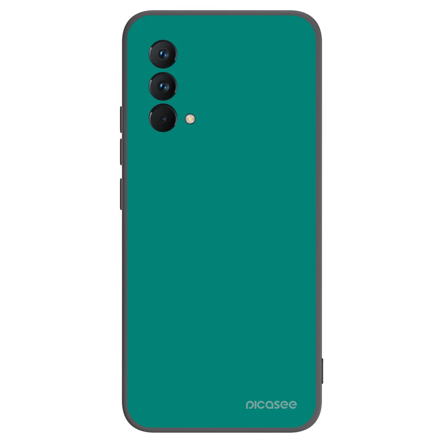 Picasee silikónový čierny obal pre Realme GT Master Edition 5G - Emerald Mist
