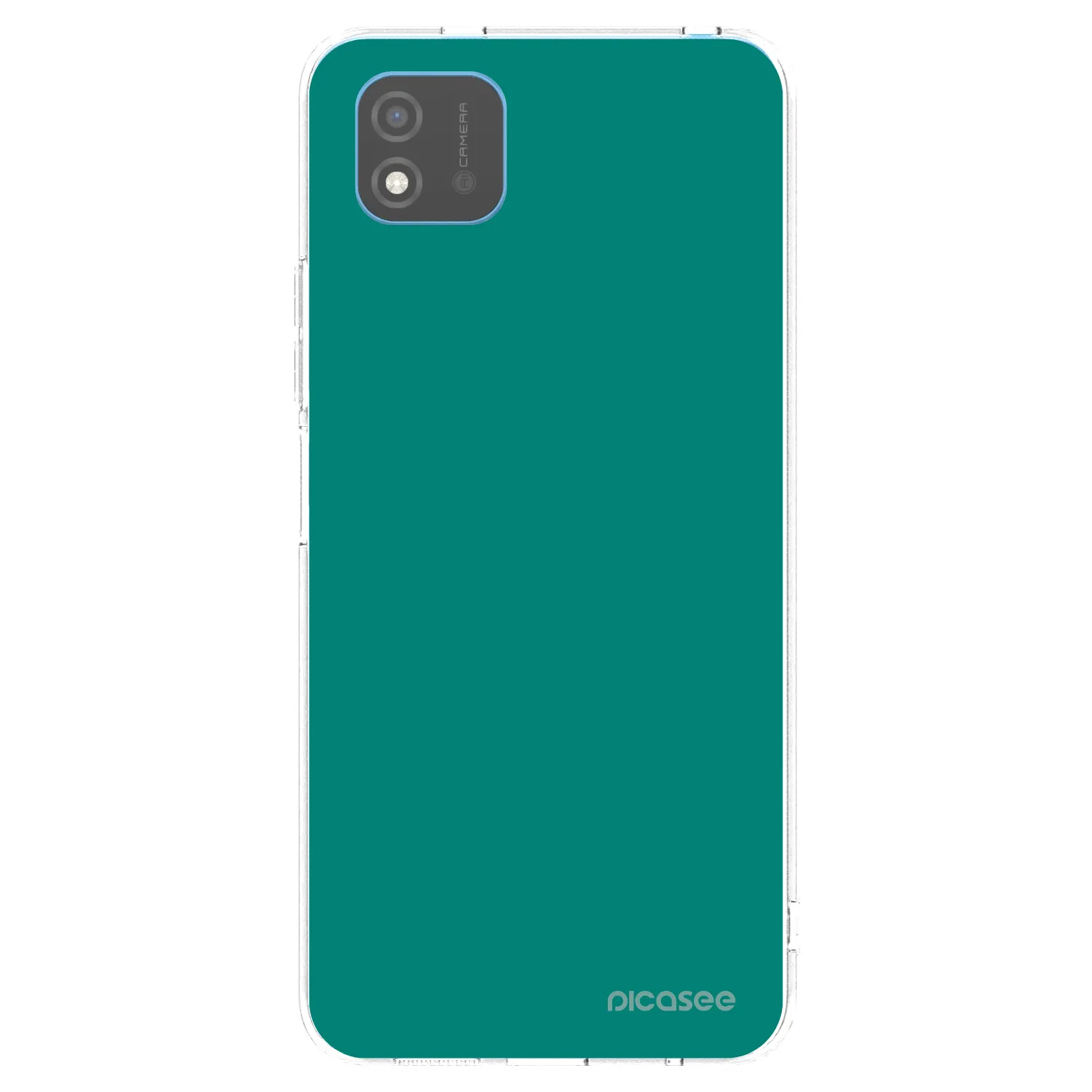 Picasee silikónový prehľadný obal pre Realme C11 (2021) - Emerald Mist