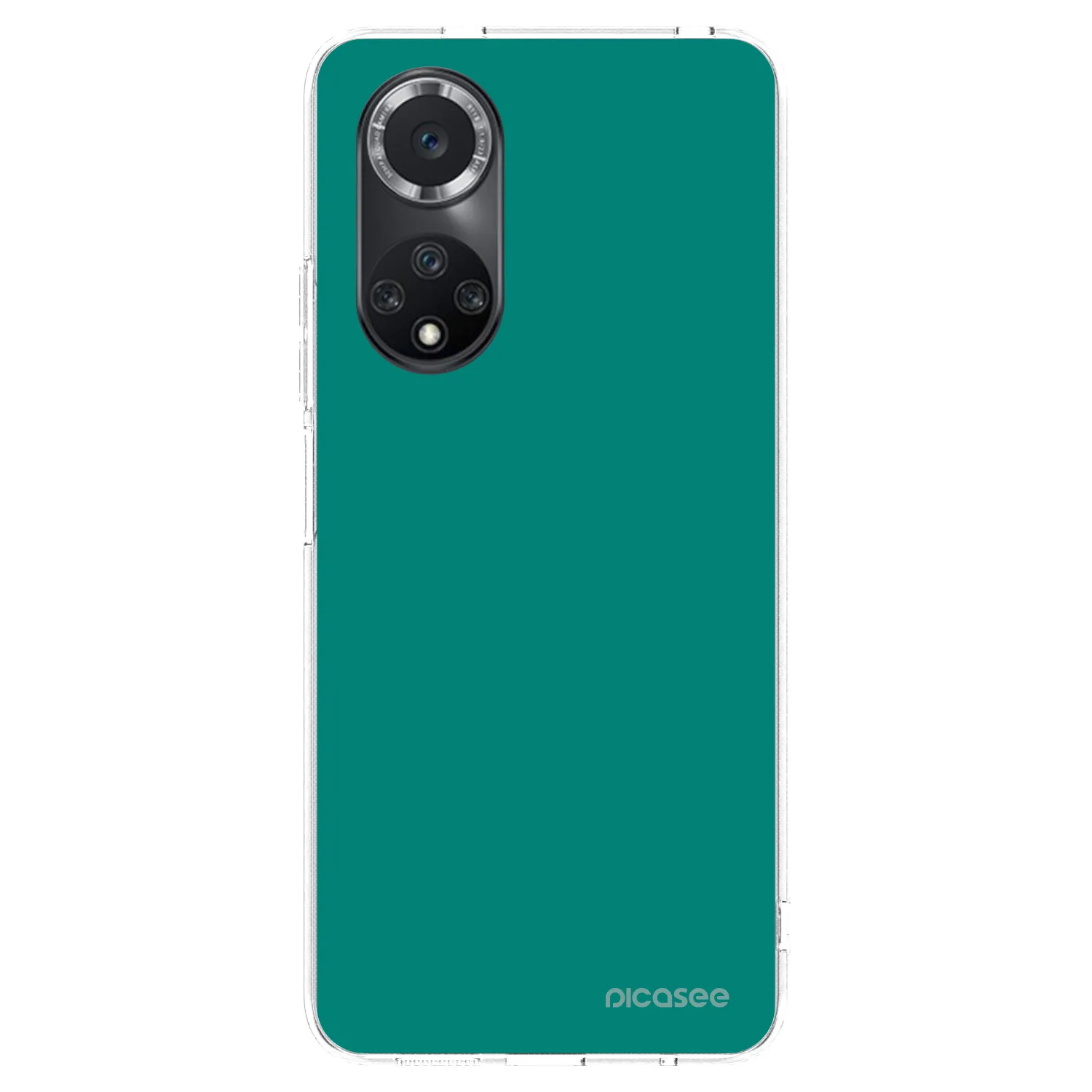 Picasee silikónový prehľadný obal pre Huawei Nova 9 SE - Emerald Mist
