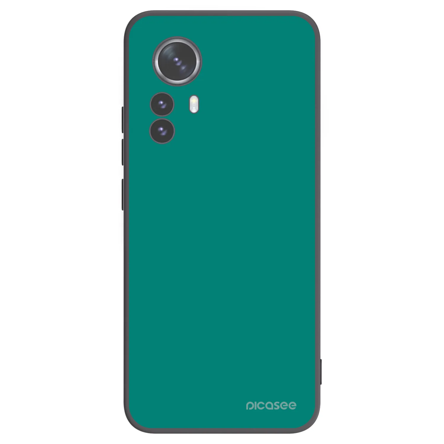 Picasee silikónový čierny obal pre Xiaomi 12 Pro - Emerald Mist