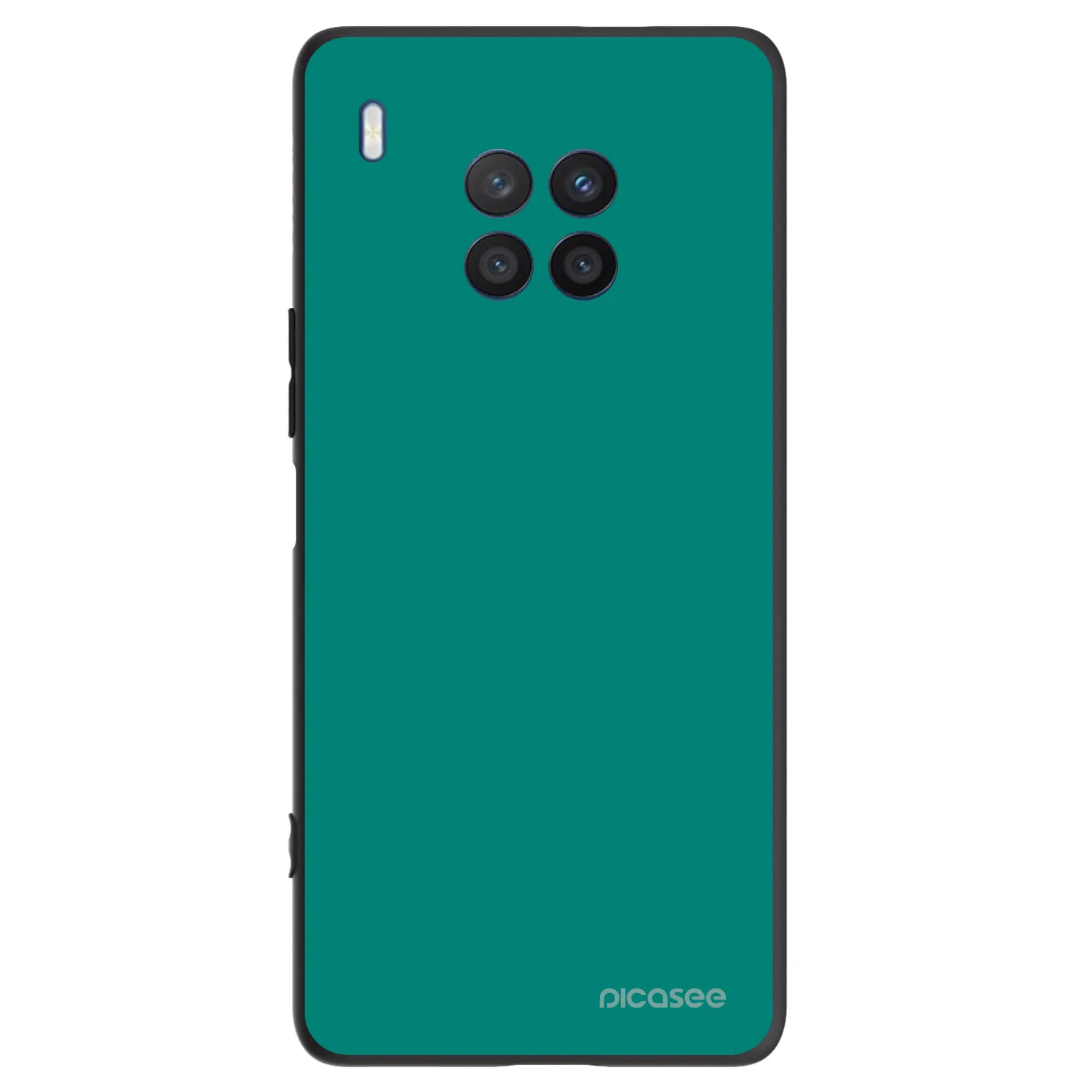 Picasee silikónový čierny obal pre Honor 50 Lite - Emerald Mist