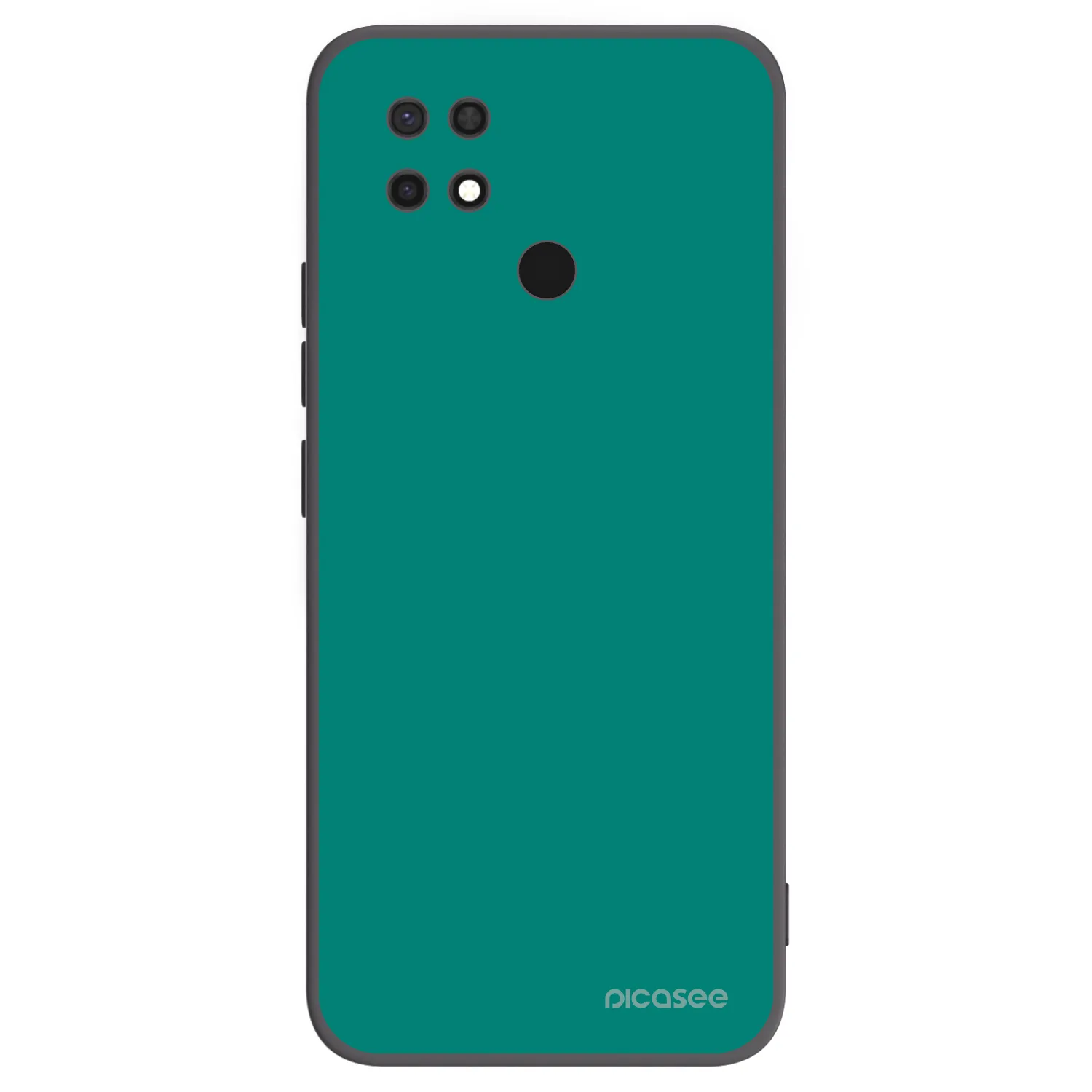 Picasee silikónový čierny obal pre Xiaomi Redmi 10C - Emerald Mist