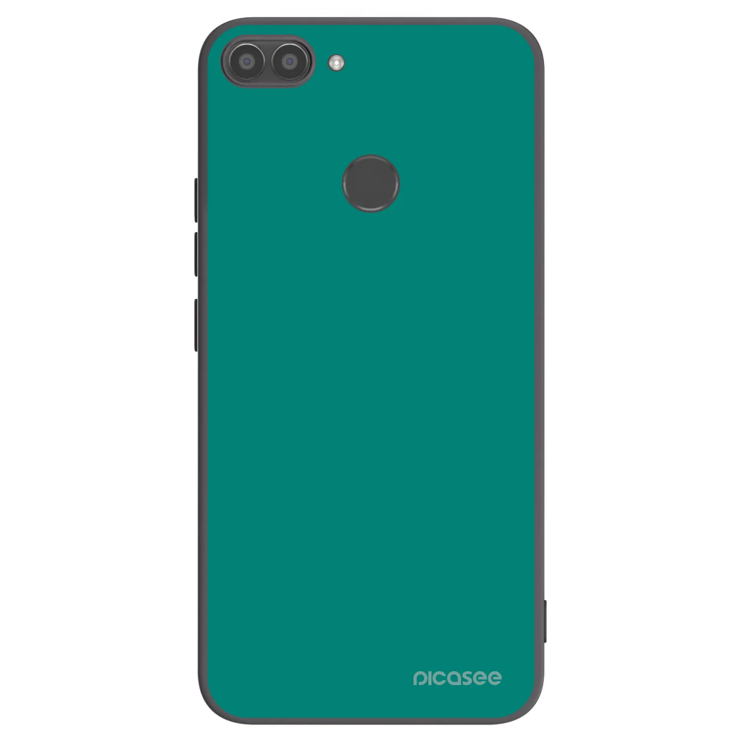Picasee silikónový čierny obal pre Huawei P Smart - Emerald Mist