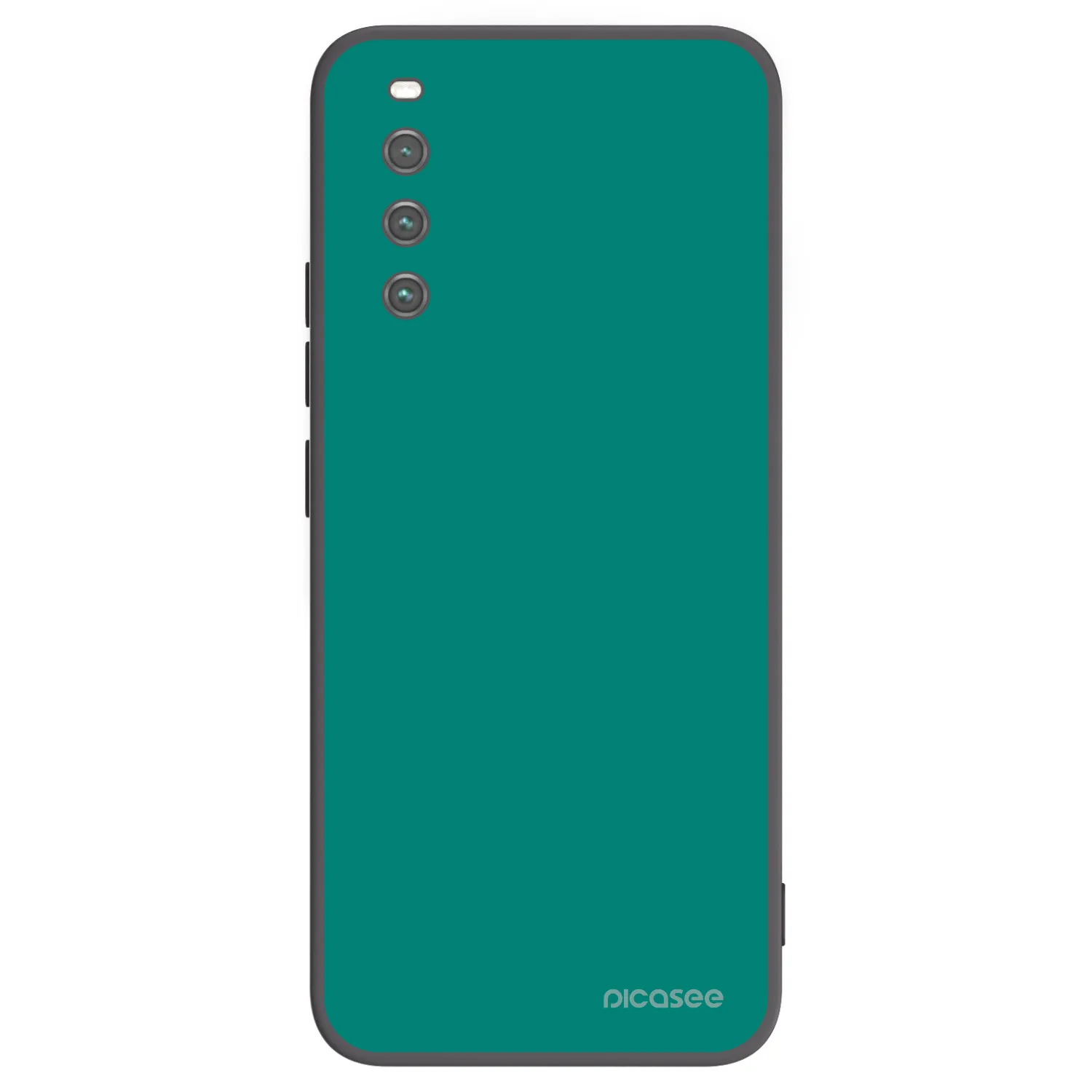 Picasee silikónový čierny obal pre Sony Xperia 10 IV 5G - Emerald Mist